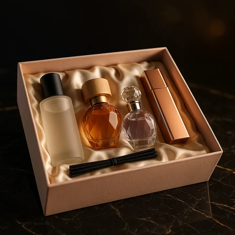 Set 4 dyfuzorów — Kolekcja Szałwia